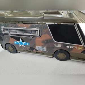 1991 Micro Machines Lewis Galoob Toys Military Super Van City Vintage